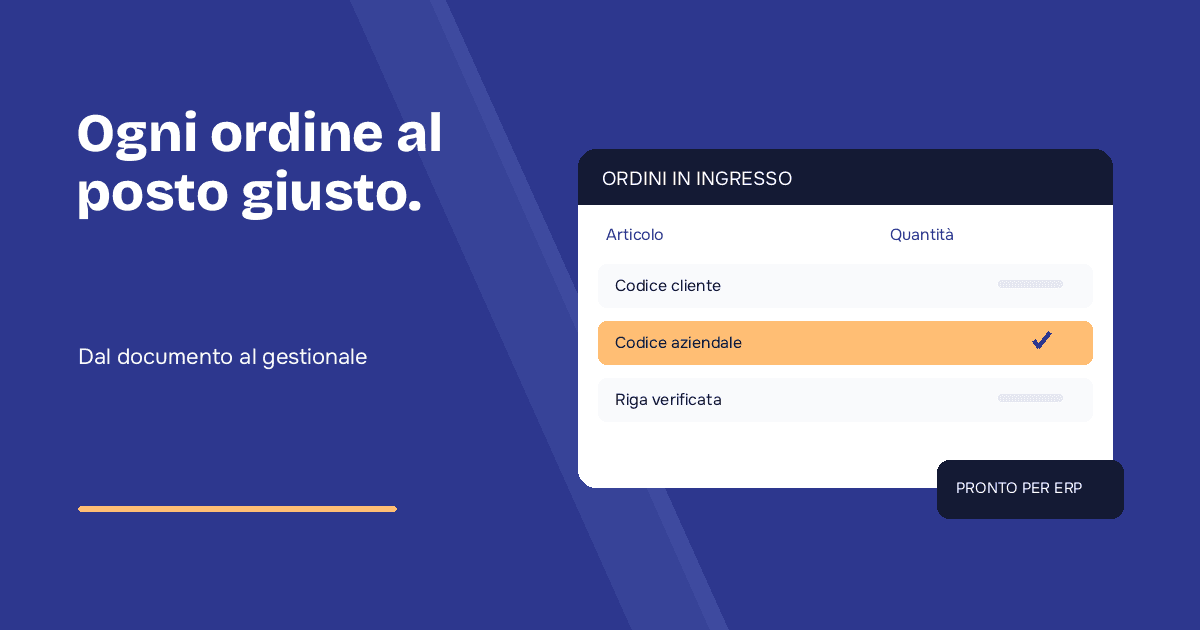 Automazione degli ordini cliente: guida pratica per aziende manifatturiere