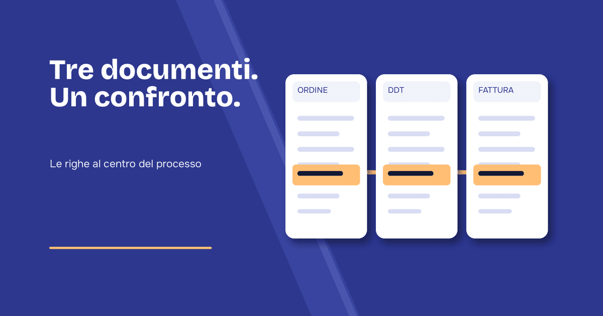 DDT, ordine e fattura: come gestire le discrepanze nel three-way matching
